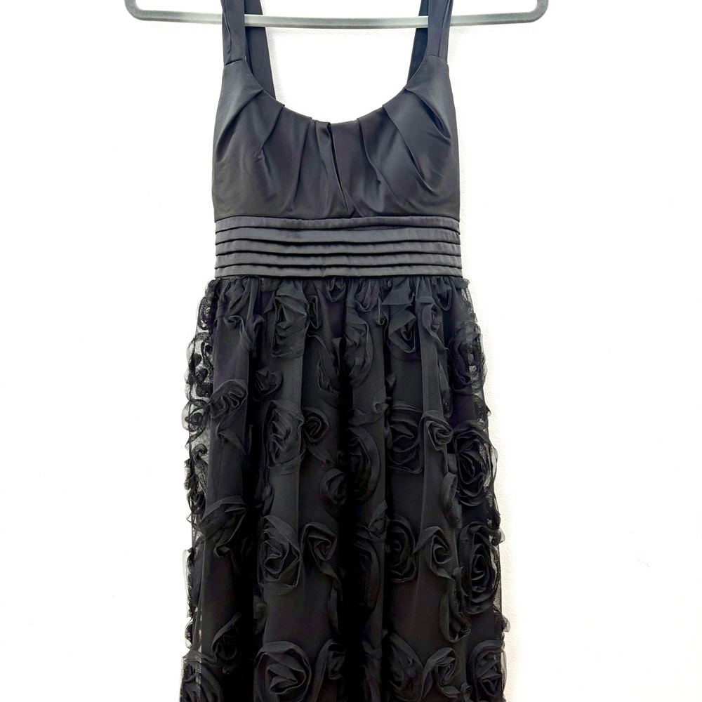 Chic Black Sleeveless Mini Dress